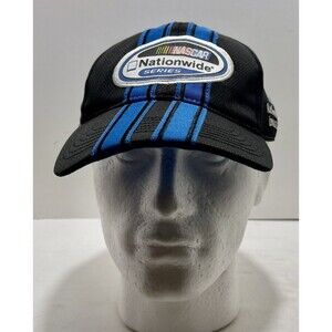 NASCAR Nationwide Series Trucker Hook & Loop Hat Cap "Victory Lane” On The Back